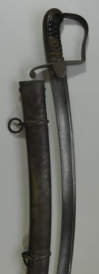 Lot 298 - A 1796 PATTERN LIGHT CAVALRY TROOPER'S SWORD