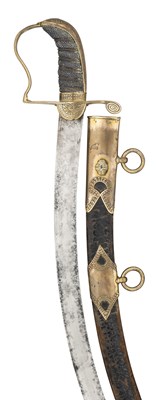 Lot 302 - AN OFFICER'S SWORD, LATE 18TH CENTURY