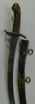 Lot 305 - AN INFANTRY OFFICER'S SWORD, EARLY 19TH CENTURY