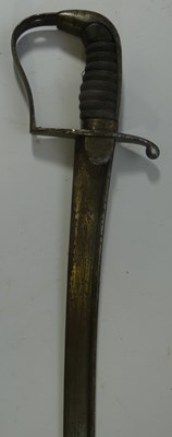 Lot 306 - A CAVALRY OFFICER'S SWORD, EARLY 19TH CENTURY