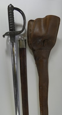 Lot 325 - AN 1887 PATTERN HEAVY CAVALRY INDIAN OFFICER'S SWORD RETAILED BY HARMAN & CO