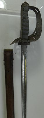 Lot 326 - A VICTORIAN 1895 PATTERN INFANTRY OFFICER'S SWORD RETAILED BY MANTON & CO. CALCUTTA
