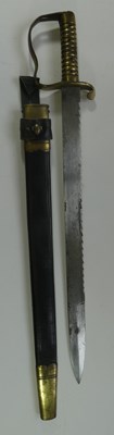 Lot 332 - A PIONEER'S SWORD BY ROB. MOLE & SONS, MAKERS BIRMINGHAM