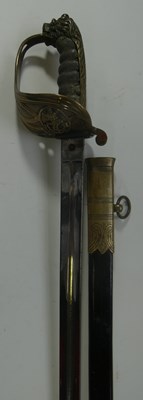Lot 340 - A ROYAL NAVAL RESERVE OFFICER'S SWORD