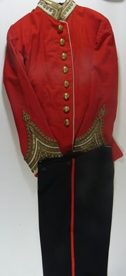 Lot 348 - A VICTORIAN INDIAN ARMY OFFICER'S TUNIC