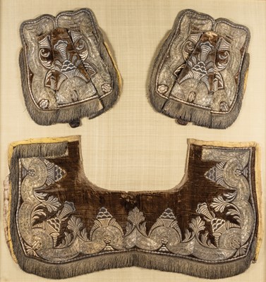 Lot 353 - HORSE FURNITURE OF GENERAL JOHN MOSTYN, CIRCA 1760