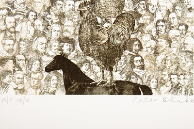 Lot 40 - PETER BLAKE RA (BRITISH B.1932)