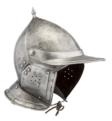 Lot 366 - A SOUTH GERMAN BURGONET, NUREMBERG, CIRCA 1550-60