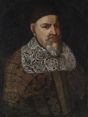 Lot 391 - AFTER THE MONOGRAMMIST HBPORTRAIT OF AUGUST THE YOUNGER, DUKE OF BRUNSWICK-WOLFENBUTTEL