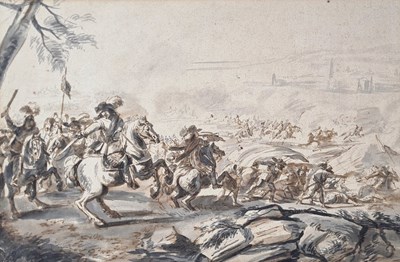 Lot 6 - ATTRIBUTED TO JAN WYCK (DUTCH 1644-1702)