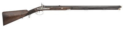 Lot 435 - A .600 CALIBRE PERCUSSION SPORTING RIFLE BY C. MOORE
