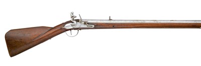 Lot 439 - A .650 CALIBRE FLINTLOCK RIFLED MUSKET, CIRCA 1730, PROBABLY NUREMBURG