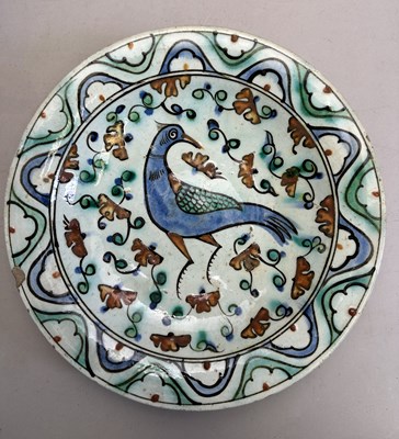 Lot 37 - AN IZNIK DISH, OTTOMAN ANATOLIA, MID-17TH CENTURY