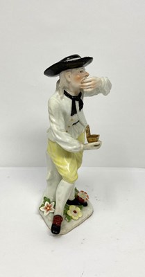 Lot 5 - A MEISSEN FIGURE OF THE SNUFF TAKER, CIRCA 1745