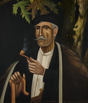 Lot 229 - CHRISTOS KANGARAS (GREEK 1918-2010)