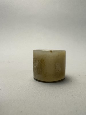 Lot 79 - FOUR CHINESE CARVED JADE ARCHERS RINGS, QING DYNASTY, 18TH/19TH CENTURY