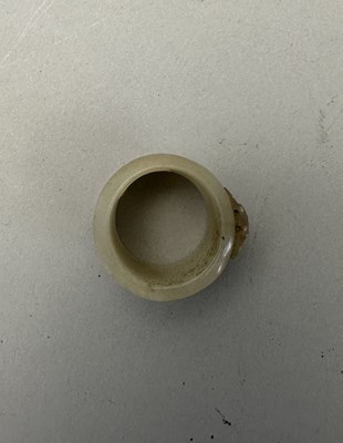 Lot 79 - FOUR CHINESE CARVED JADE ARCHERS RINGS, QING DYNASTY, 18TH/19TH CENTURY