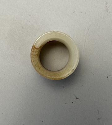 Lot 79 - FOUR CHINESE CARVED JADE ARCHERS RINGS, QING DYNASTY, 18TH/19TH CENTURY
