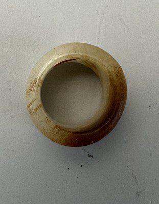 Lot 79 - FOUR CHINESE CARVED JADE ARCHERS RINGS, QING DYNASTY, 18TH/19TH CENTURY