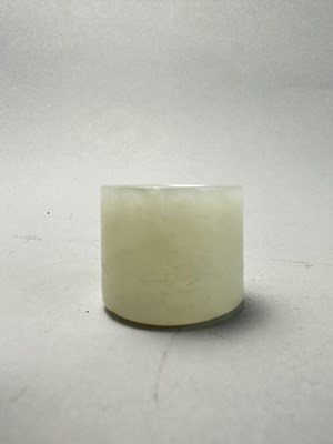 Lot 79 - FOUR CHINESE CARVED JADE ARCHERS RINGS, QING DYNASTY, 18TH/19TH CENTURY