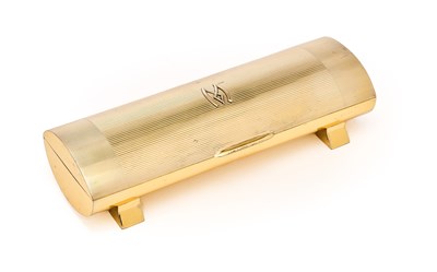 Lot 107 - □ A SILVER-GILT CASKET, S.J. ROSE & SON, LONDON, 1960