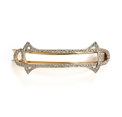 Lot 360 - DIAMOND HAIR SLIDE, 1900s