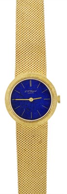 Lot 546 - CHOPARD, GENEVA: A LADY'S GOLD BRACELET WATCH, CIRCA 1970