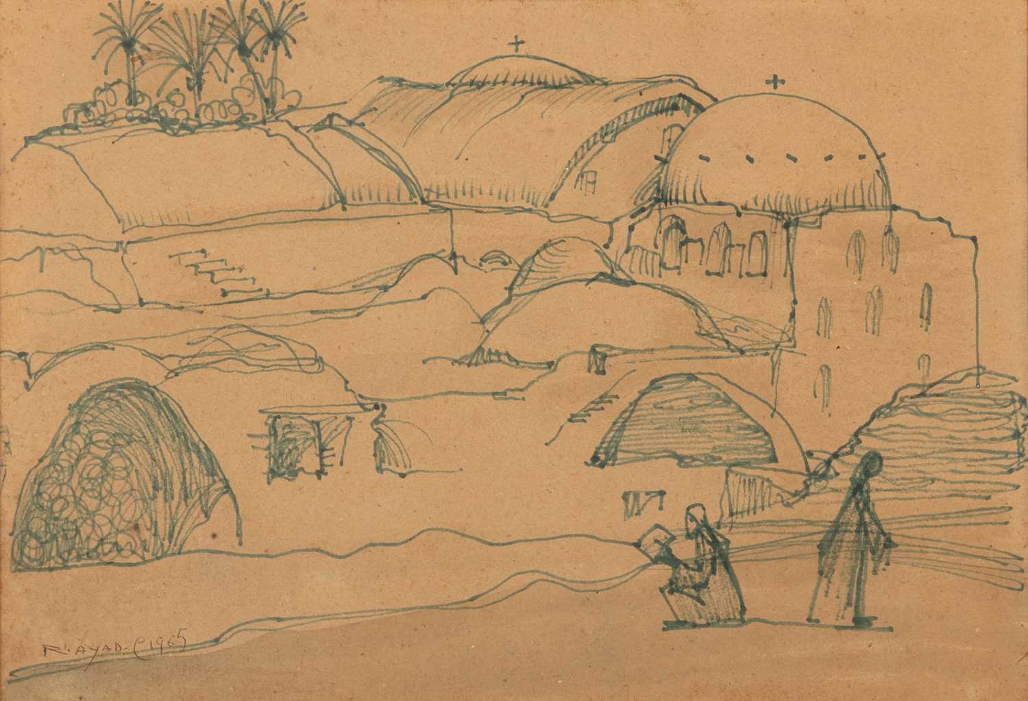 Lot 82 - RAGHEB AYAD (EGYPTIAN 1892-1982)