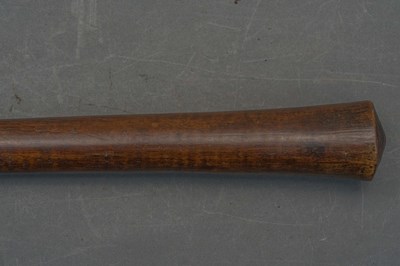 Lot 108 - A POLYNESIAN HARDWOOD CLUB, LATE 19TH/EARLY 20TH CENTURY, FIJI, SAMOA OR TONGA