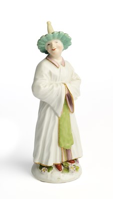 Lot 10 - A MEISSEN 'CHINOISERIE' FIGURE, CIRCA 1745