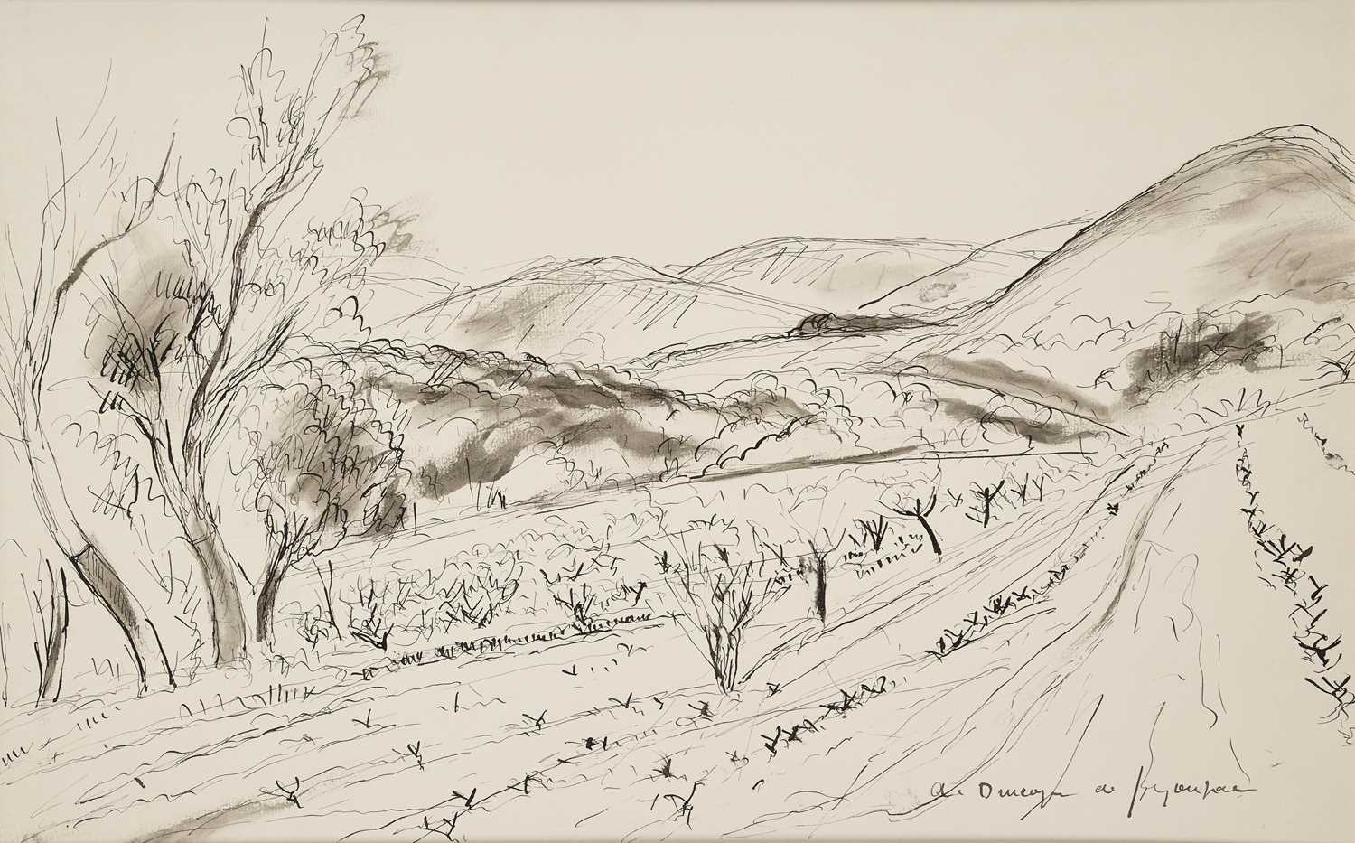 Lot 205 - ANDRE  DUNOYER DE SEGONZAC (FRENCH 1884-1974)