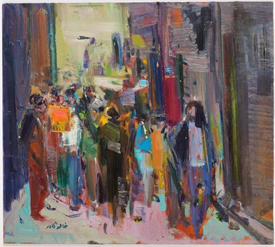 Lot 58 - KHALED AL-JADIR (IRAQI 1924-1988)