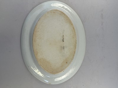 Lot 69 - A PAIR OF CHINESE FAMILLE-ROSE OVAL DISHES, QING DYNASTY, CIRCA 1830