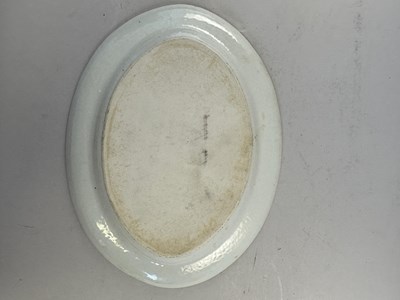 Lot 69 - A PAIR OF CHINESE FAMILLE-ROSE OVAL DISHES, QING DYNASTY, CIRCA 1830
