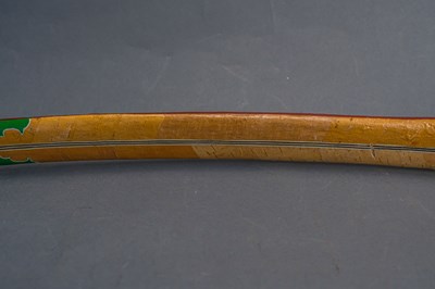 Lot 503 - □ A CHINESE COMPOSITE BOW, QING DYNASTY, 19TH CENTURY; AND A CHINESE BOW BY YANG FUXI OF JU YUAN HAO