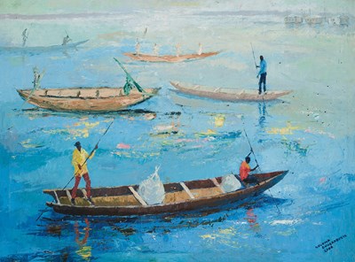 Lot 9 - UFUOMA ONOBRAKPEYA (NIGERIAN B.1971)