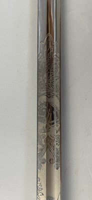 Lot 588 - AN IMPERIAL GERMAN MODEL 1889 KINGS DRAGOON REGT NR. 26 CAVALRY SWORD, A BAVARIAN OFFICER'S SWORD, AND AN IMPERIAL GERMAN CAVALRY SWORD, LATE 19TH CENTURY