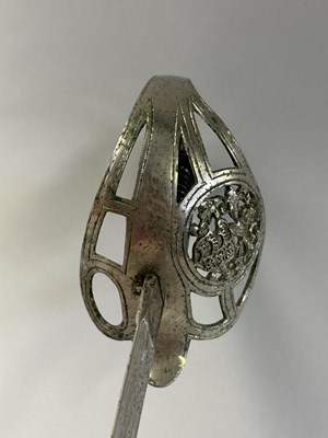 Lot 588 - AN IMPERIAL GERMAN MODEL 1889 KINGS DRAGOON REGT NR. 26 CAVALRY SWORD, A BAVARIAN OFFICER'S SWORD, AND AN IMPERIAL GERMAN CAVALRY SWORD, LATE 19TH CENTURY