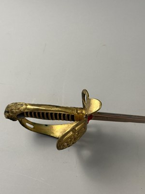 Lot 588 - AN IMPERIAL GERMAN MODEL 1889 KINGS DRAGOON REGT NR. 26 CAVALRY SWORD, A BAVARIAN OFFICER'S SWORD, AND AN IMPERIAL GERMAN CAVALRY SWORD, LATE 19TH CENTURY