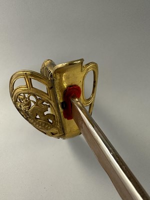 Lot 588 - AN IMPERIAL GERMAN MODEL 1889 KINGS DRAGOON REGT NR. 26 CAVALRY SWORD, A BAVARIAN OFFICER'S SWORD, AND AN IMPERIAL GERMAN CAVALRY SWORD, LATE 19TH CENTURY