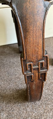 Lot 95 - A RARE SET OF FOUR CHINESE HUALI DRUM STOOLS, QING DYNASTY,  LATE 18TH/EARLY 19TH CENTURY