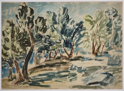 Lot 54 - HANS GASSEBNER (GERMAN 1902-1966)