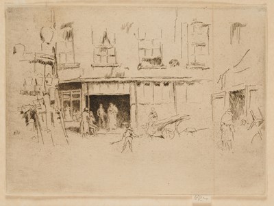 Lot 25 - JAMES ABBOT MCNEILL WHISTLER (BRITISH 1834-1903)