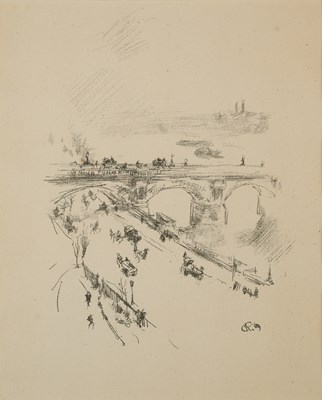 Lot 24 - JAMES ABBOT MCNEILL WHISTLER (BRITISH 1834-1903)