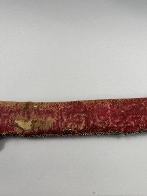 Lot 109 - AN INDIAN DECORATED QUIVER AND NINE ARROWS, 18TH CENTURY, PROBABLY MUGHAL