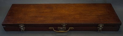 Lot 286 - A CASED 70 BORE BUTT RESERVOIR AIR RIFLE, JOHN BLISSET, 321 HIGH HOLBORN, LONDON, CIRCA 1840-50