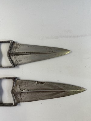 Lot 539 - □ TWO INDIAN DAGGERS (KATAR), LATE 18TH/19TH CENTURY