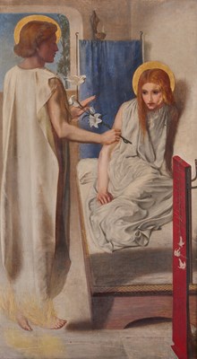 Lot 13 - AFTER DANTE GABRIEL ROSSETTI (ITALIAN  1828-1882)