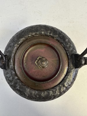 Lot 164 - A JAPANESE IRON TEAPOT, TETSUBIN, EDO/MEIJI PERIOD, 19TH CENTURY