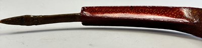 Lot 25 - TWO NORTH INDIAN DECORATED REFLEX COMPOSITE BOWS, 18TH/19TH CENTURY